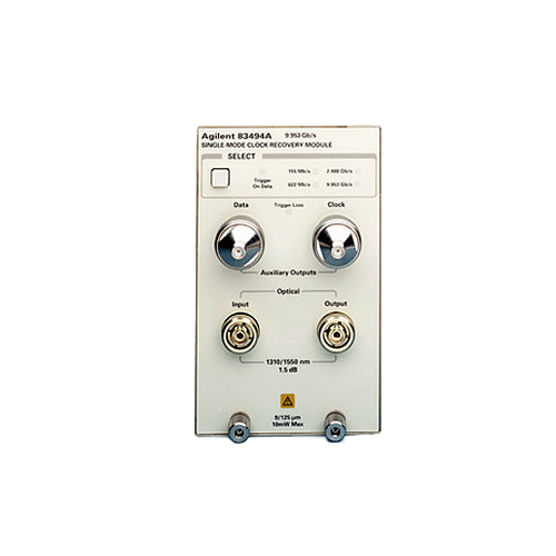 83494A Agilent 安捷倫 10 Gb/s 單模時鐘恢復(fù)插入式模塊-美佳特科技